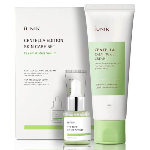 IUNIK: Centella Edition Skin Care Set (Cream&Mini serum)